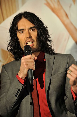 A portrait of Russell Brand
